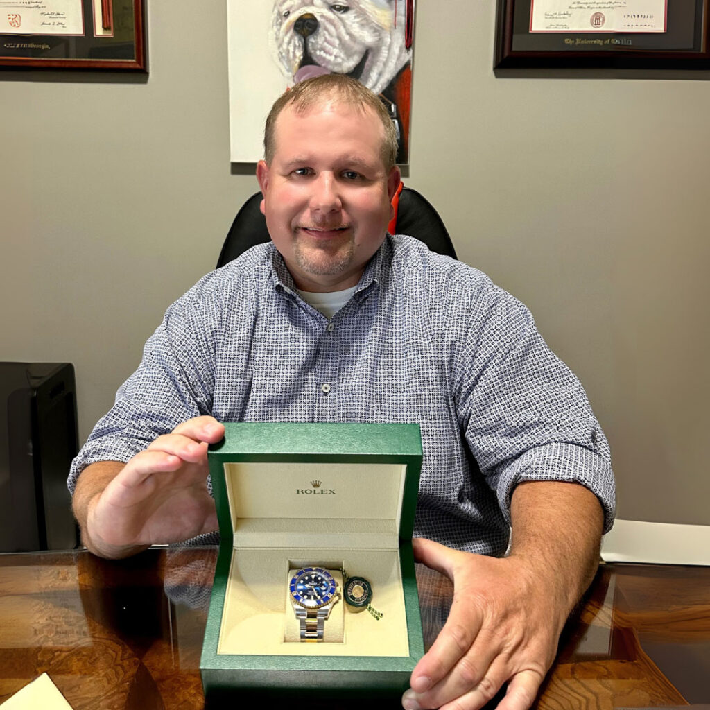 2025 Rolex Submariner Raffle Winner - Michael Frazier - Abbeville, GA