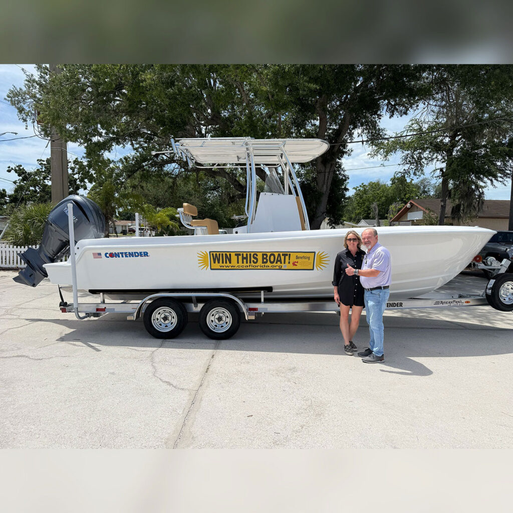 2026 Contender 24S Raffle Winner - Shannon Glasgow - Bradenton, FL
